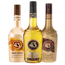 Licor 43 original, crème brûlée of chocolate